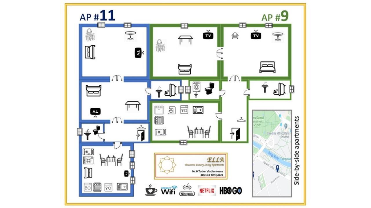 Ella Apartment Timisoara No9 Екстериор снимка